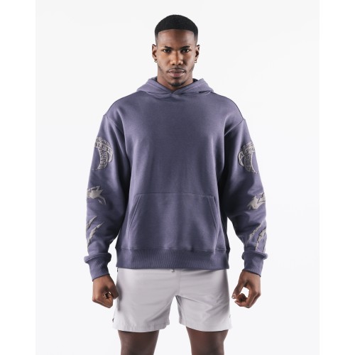 Must-Have Three Pillar Hoodie - Muted Purple Immediate Availability