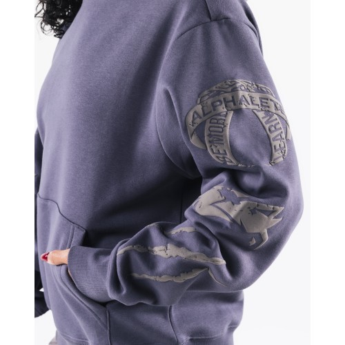 Must-Have Three Pillar Hoodie - Muted Purple Immediate Availability