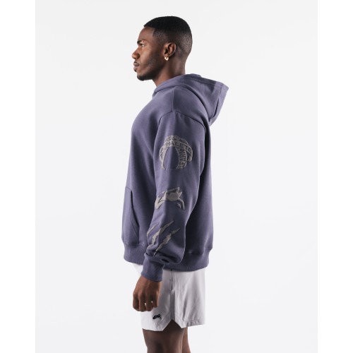 Must-Have Three Pillar Hoodie - Muted Purple Immediate Availability