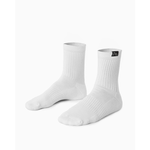 Must-Have Wolf Head Crew Sock 3pk - White New Collection