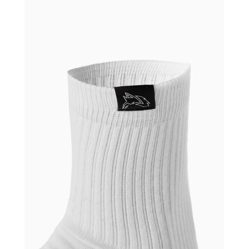 Must-Have Wolf Head Crew Sock 3pk - White New Collection