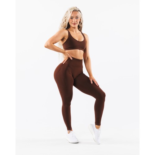 Must-Have Amplify Contour Legging - Manhattan - Brown On Hand Now