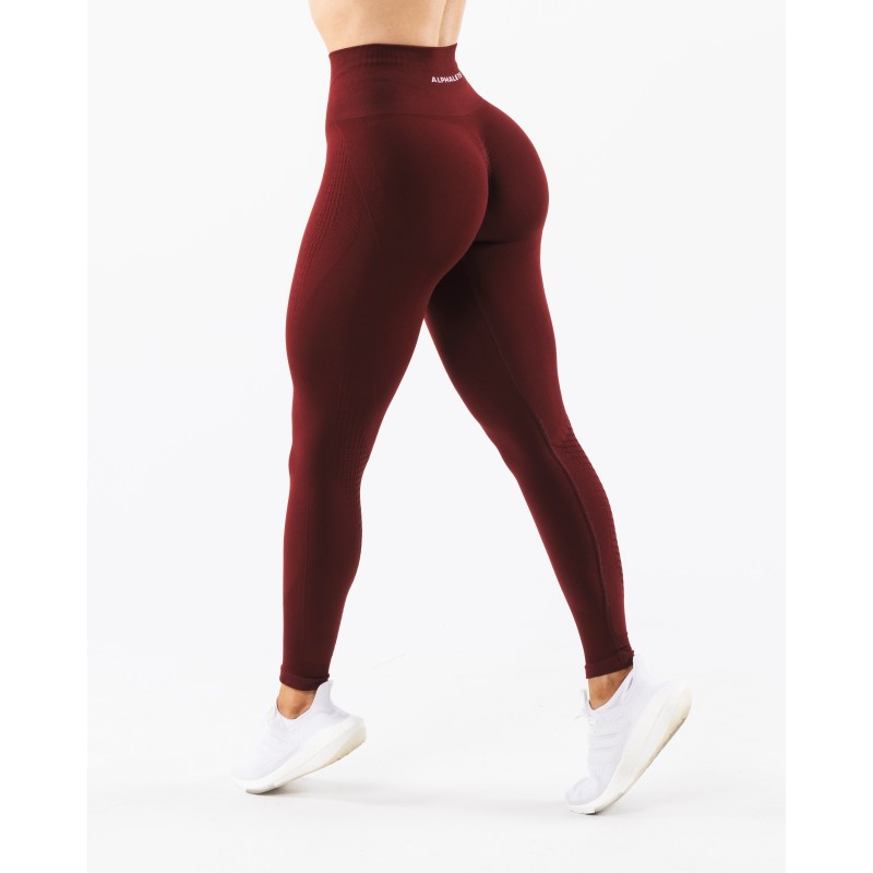 Must-Have Amplify Contour Legging - New Burgundy - Red Fresh Release