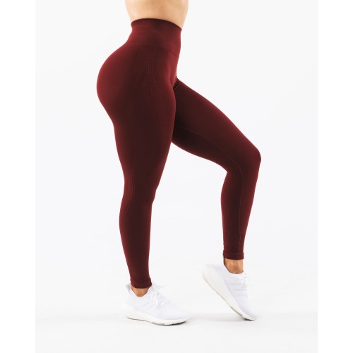 Must-Have Amplify Contour Legging - New Burgundy - Red Fresh Release