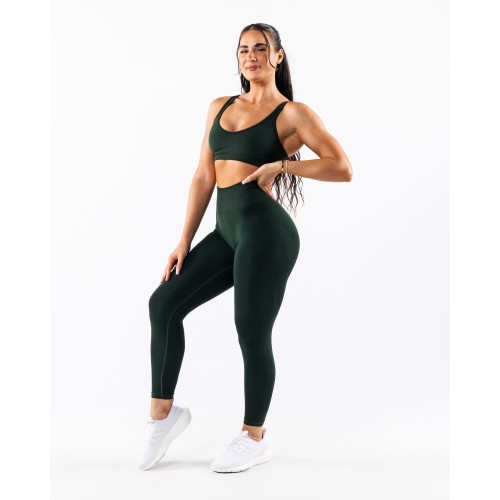 Must-Have Amplify Excel Bra - Central Park - Green Available for Immediate Shipping