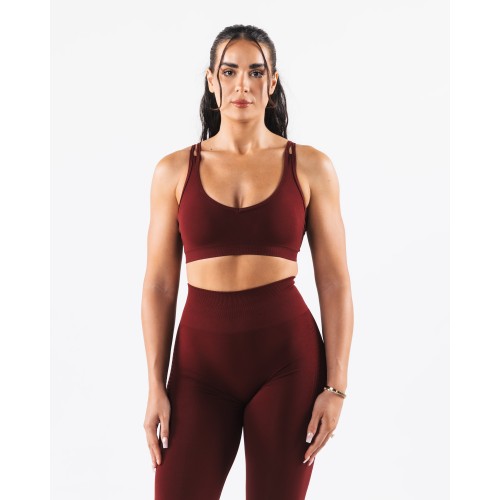 Must-Have Amplify Excel Bra - New Burgundy - Red Latest Edition