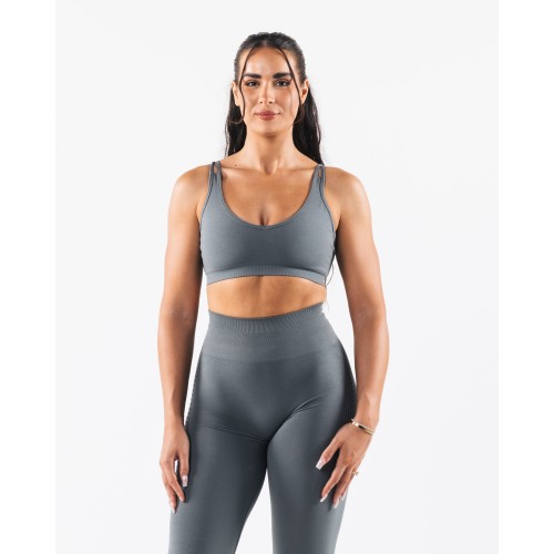 Must-Have Amplify Excel Bra - Skyscraper - Grey On Hand Now