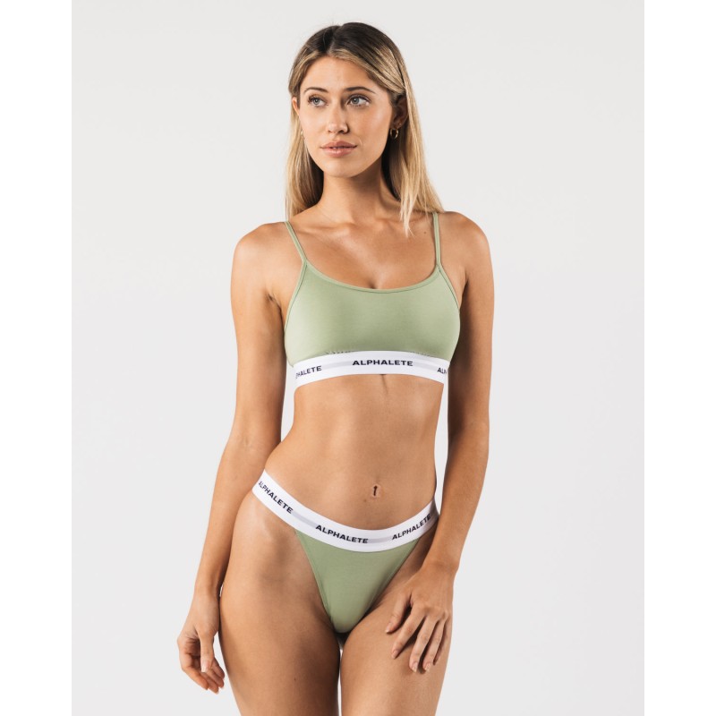 Must-Have Acute Cami Bralette - Sage - Green Ready for Shipment