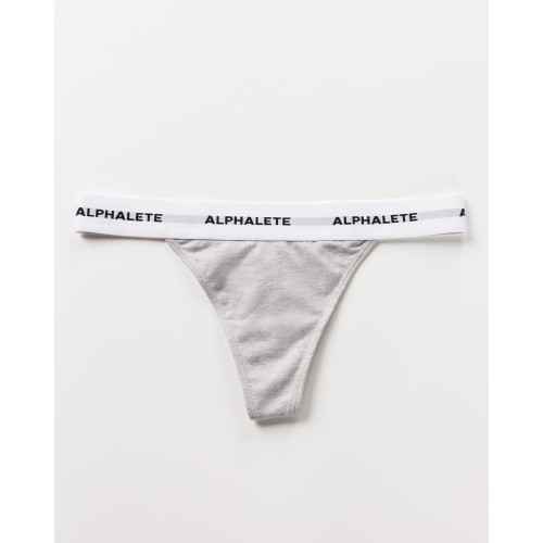 Must-Have Acute Thong - Heather Grey Immediate Availability