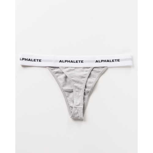 Must-Have Acute Thong - Heather Grey Immediate Availability