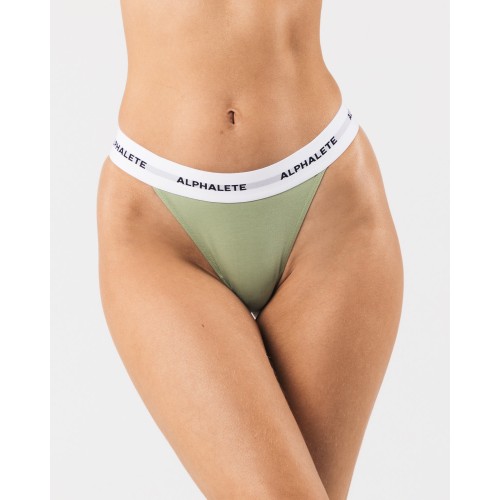 Must-Have Acute Thong - Sage - Green Just Launched