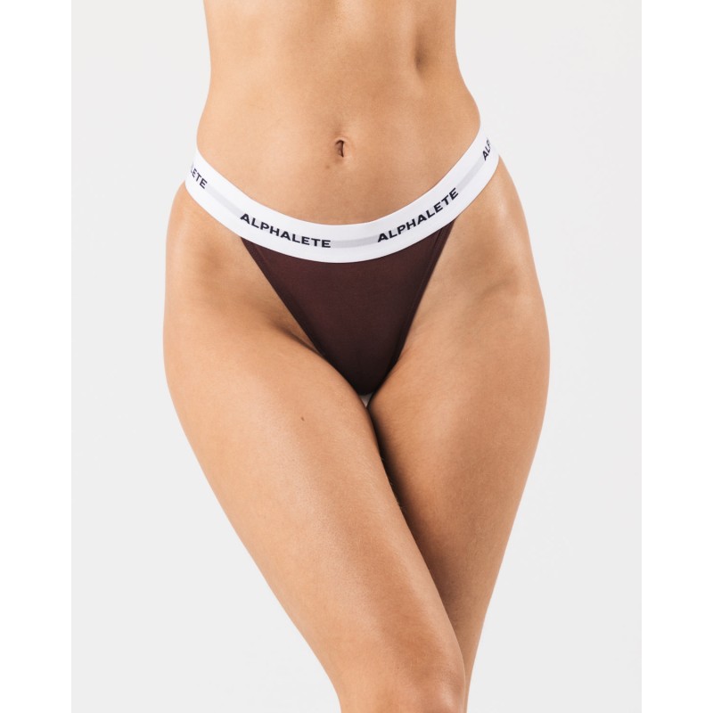 Must-Have Acute Thong - Sangria - Red