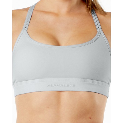 Must-Have Alphalux Tri Bra - Thundercloud - Grey Available for Immediate Shipping