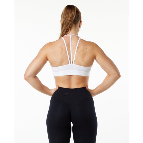 Must-Have Alphalux Tri Bra - White New Release