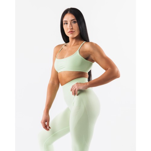 Must-Have Amplify Back Cross Bra - Citrus Frost - Green New Collection