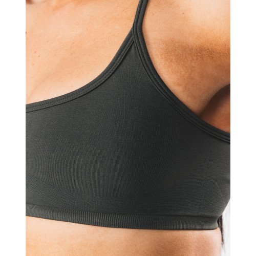 Must-Have Amplify Back Cross Bra - Mountain Top - Grey