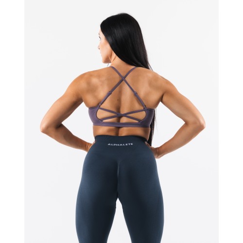 Must-Have Amplify Back Cross Bra - Pomp - Purple Just In