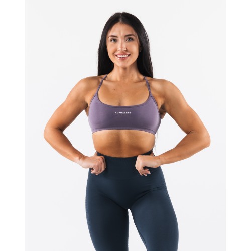 Must-Have Amplify Back Cross Bra - Pomp - Purple Just In