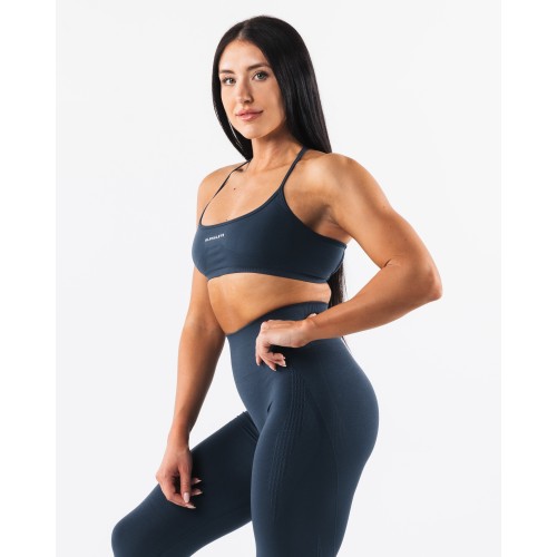 Must-Have Amplify Back Cross Bra - Trusted Blue In Stock