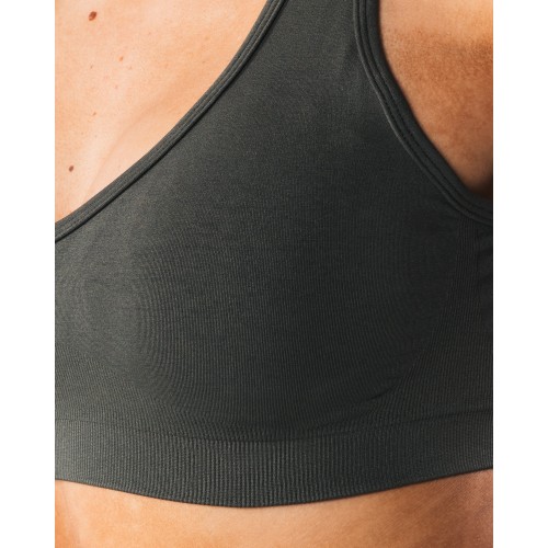 Must-Have Amplify Contour Bra - Mountain Top - Grey New Release