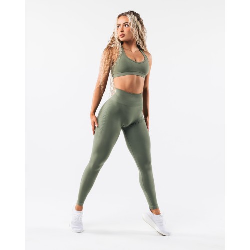 Must-Have Amplify Contour Legging - Noble Green Available for Immediate Shipping