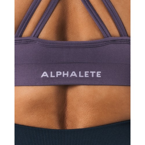 Must-Have Amplify Deep V Bra - Pomp - Purple Limited Stock