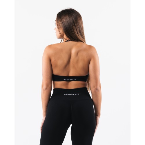 Must-Have Amplify Halter Bra - Black New Release