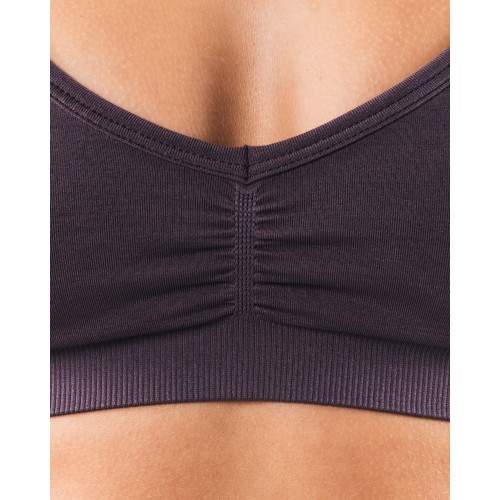 Must-Have Amplify Halter Bra - Dove - Purple Ready for Shipment