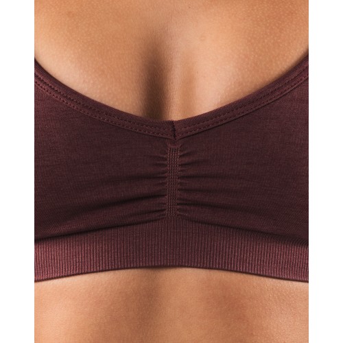 Must-Have Amplify Halter Bra - Dusty Rose - Red Latest Edition