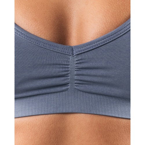 Must-Have Amplify Halter Bra - Still Water - Blue