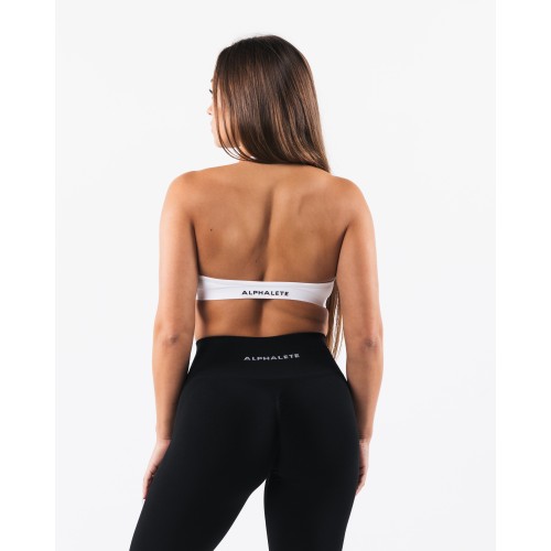 Must-Have Amplify Halter Bra - White Limited Stock