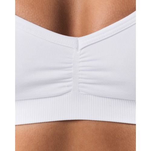 Must-Have Amplify Halter Bra - White Limited Stock