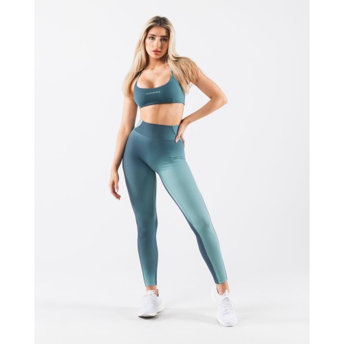 Must-Have Aura 3 Strap Bra - Aura Glacier Print - Blue Just In