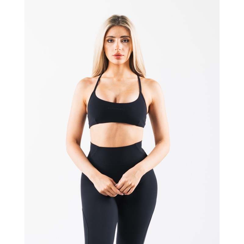 Must-Have Aura 3 Strap Bra - Black Available for Immediate Shipping