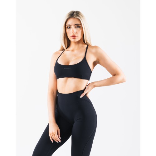 Must-Have Aura 3 Strap Bra - Black Available for Immediate Shipping