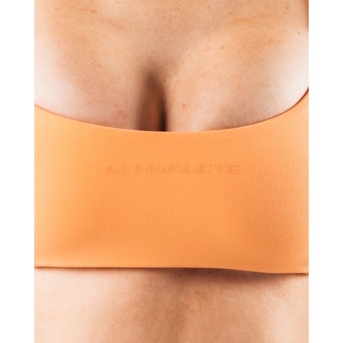 Must-Have Aura 3 Strap Bra - Sunset - Orange On Hand Now