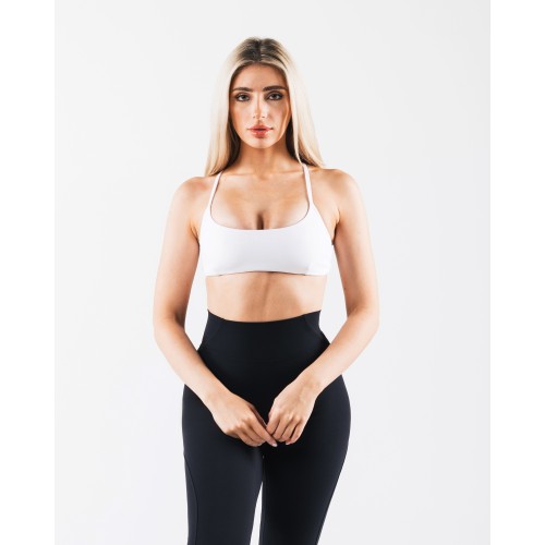 Must-Have Aura 3 Strap Bra - White Fresh Release