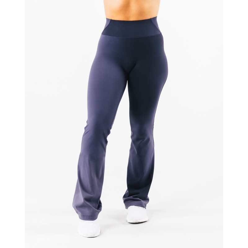 Must-Have Aura Flared Pant - Aura Blizzard Print - Purple Limited Stock