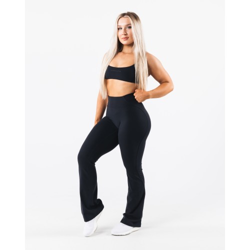 Must-Have Aura Flared Pant - Black Immediate Availability