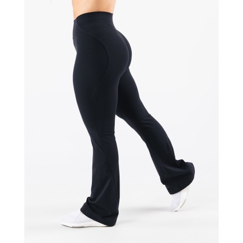 Must-Have Aura Flared Pant - Black Immediate Availability