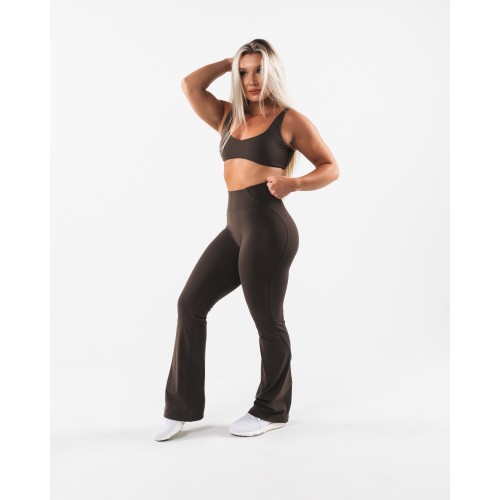 Must-Have Aura Flared Pant - Cashmere - Brown Just Launched