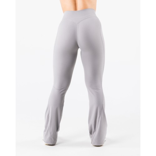 Must-Have Aura Flared Pant - Smoke - Grey Available for Immediate Shipping