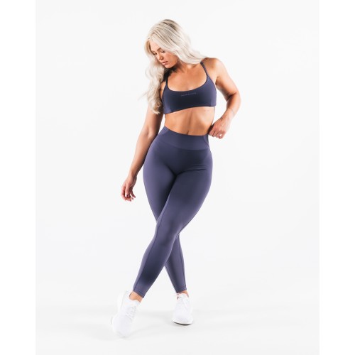 Must-Have Aura Legging - Aura Blizzard Print - Purple On Hand Now