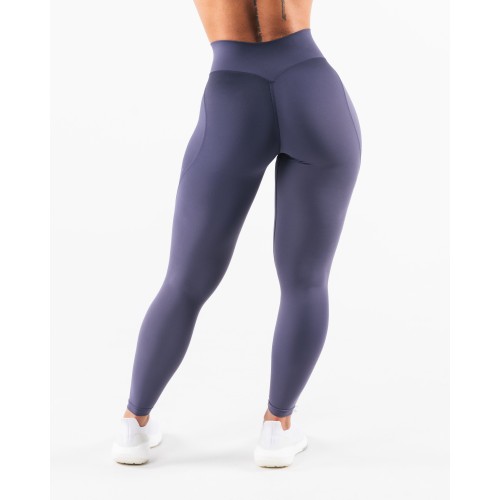 Must-Have Aura Legging - Aura Blizzard Print - Purple On Hand Now