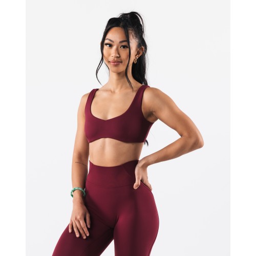 Must-Have Aura Sculpt Bra - Cran - Red Hot New Item