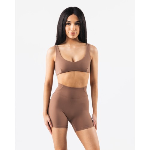 Must-Have Aura Sculpt Bra - Oak - Brown In Stock