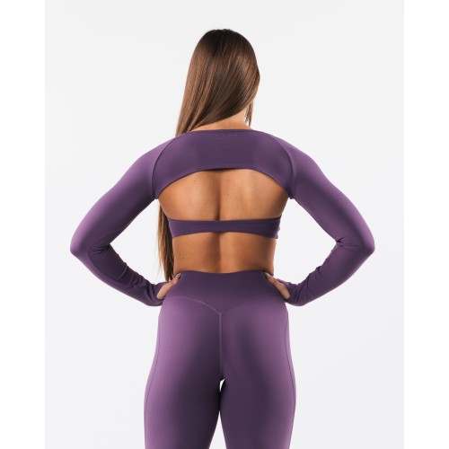 Must-Have Aura Shrug LS - Aster - Purple Immediate Availability