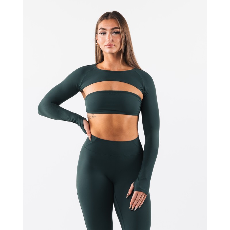 Must-Have Aura Shrug LS - Cypress - Green