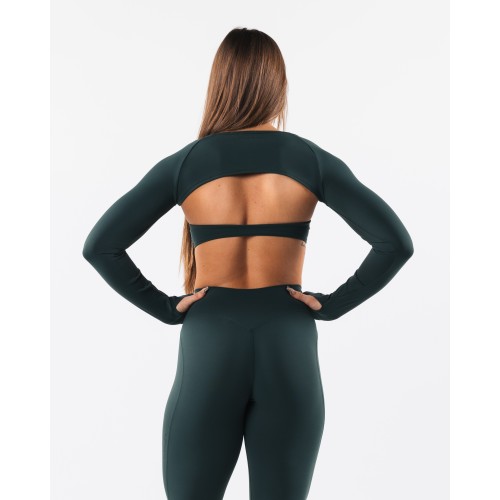 Must-Have Aura Shrug LS - Cypress - Green