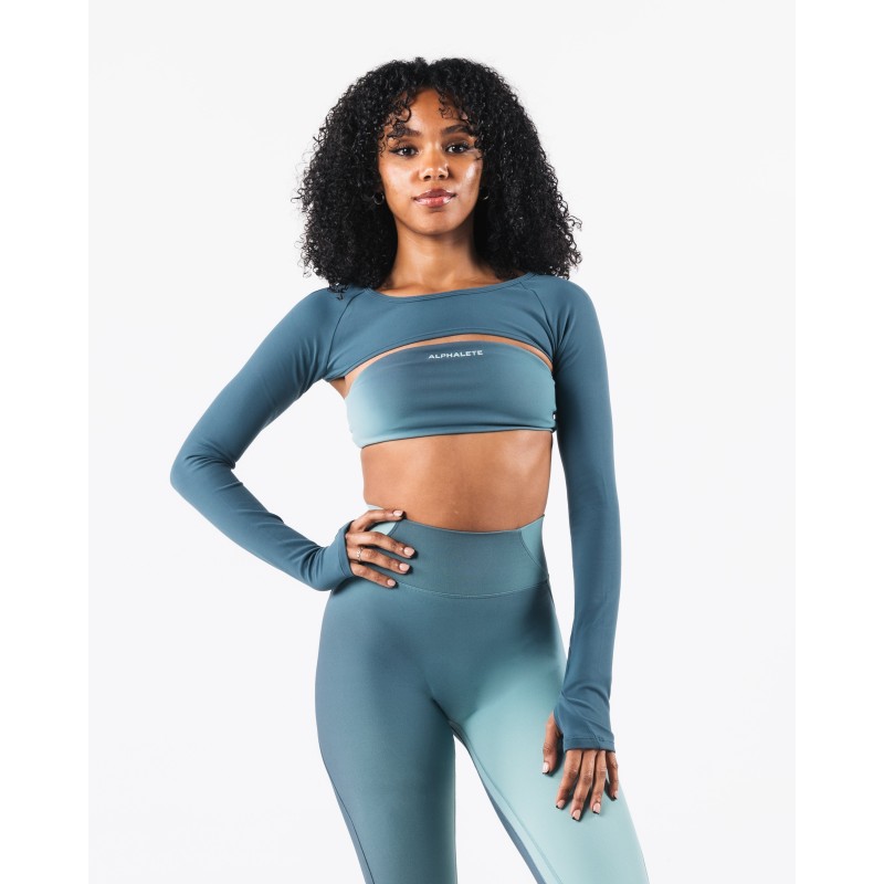 Must-Have Aura Shrug LS - Glacial Lake - Blue Just In